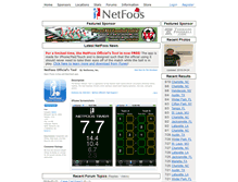 Tablet Screenshot of netfoos.com